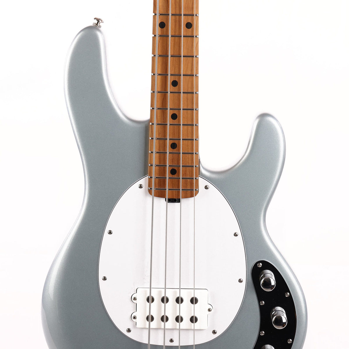 Ernie Ball Music Man StingRay Special Bass Firemist Silver 2020 — 6