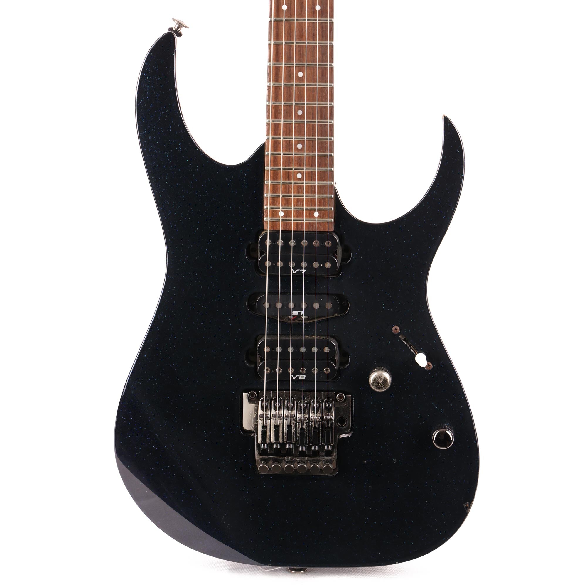 Ibanez Prestige RG1570 Galaxy Black 2005 | The Music Zoo