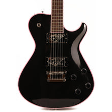 Knaggs Influence Series Steve Stevens Signature Black Gloss with Pink Binding