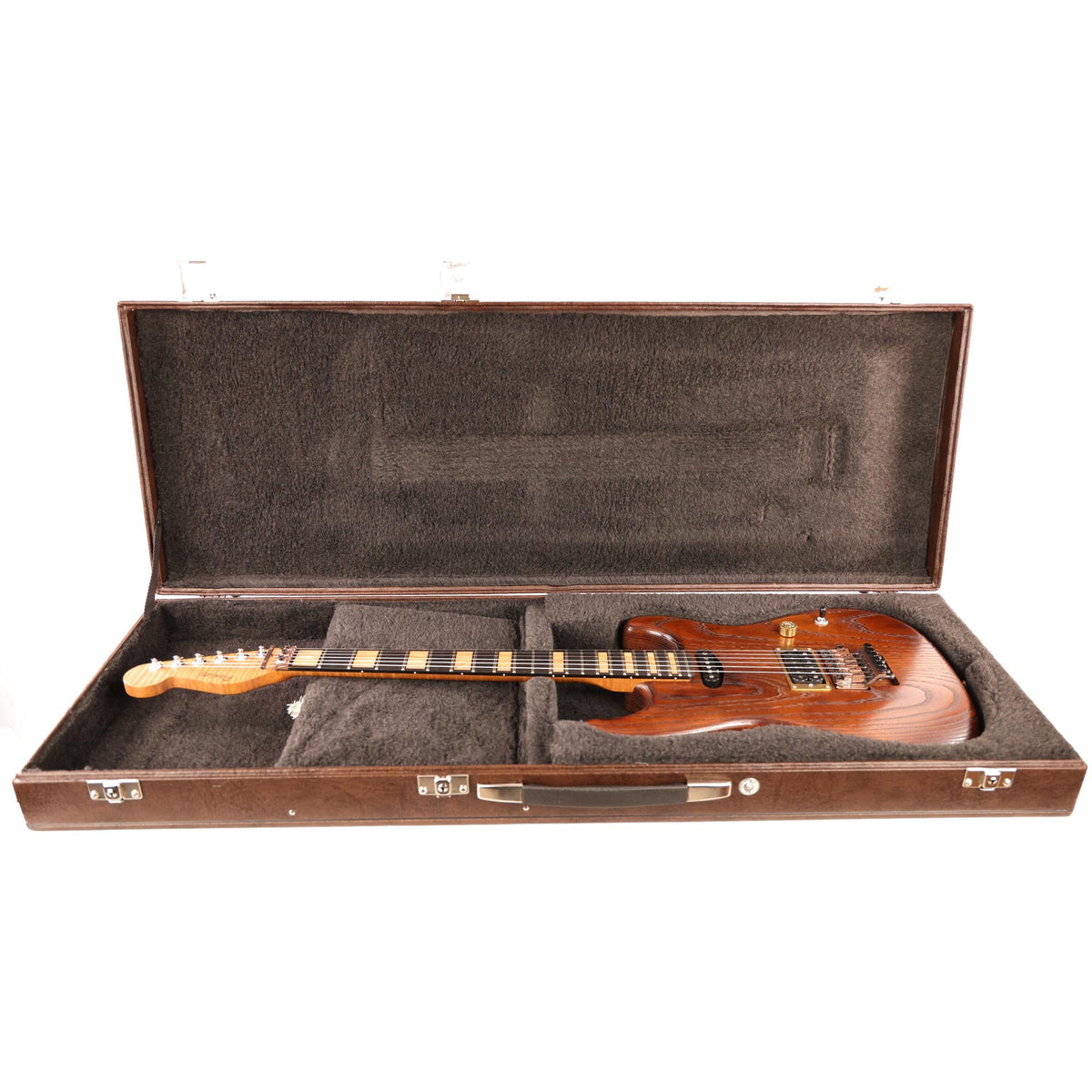 Paoletti Stratospheric Wine HS Olive Block Inlays Floyd Rose Music Zoo Exclusive — 10