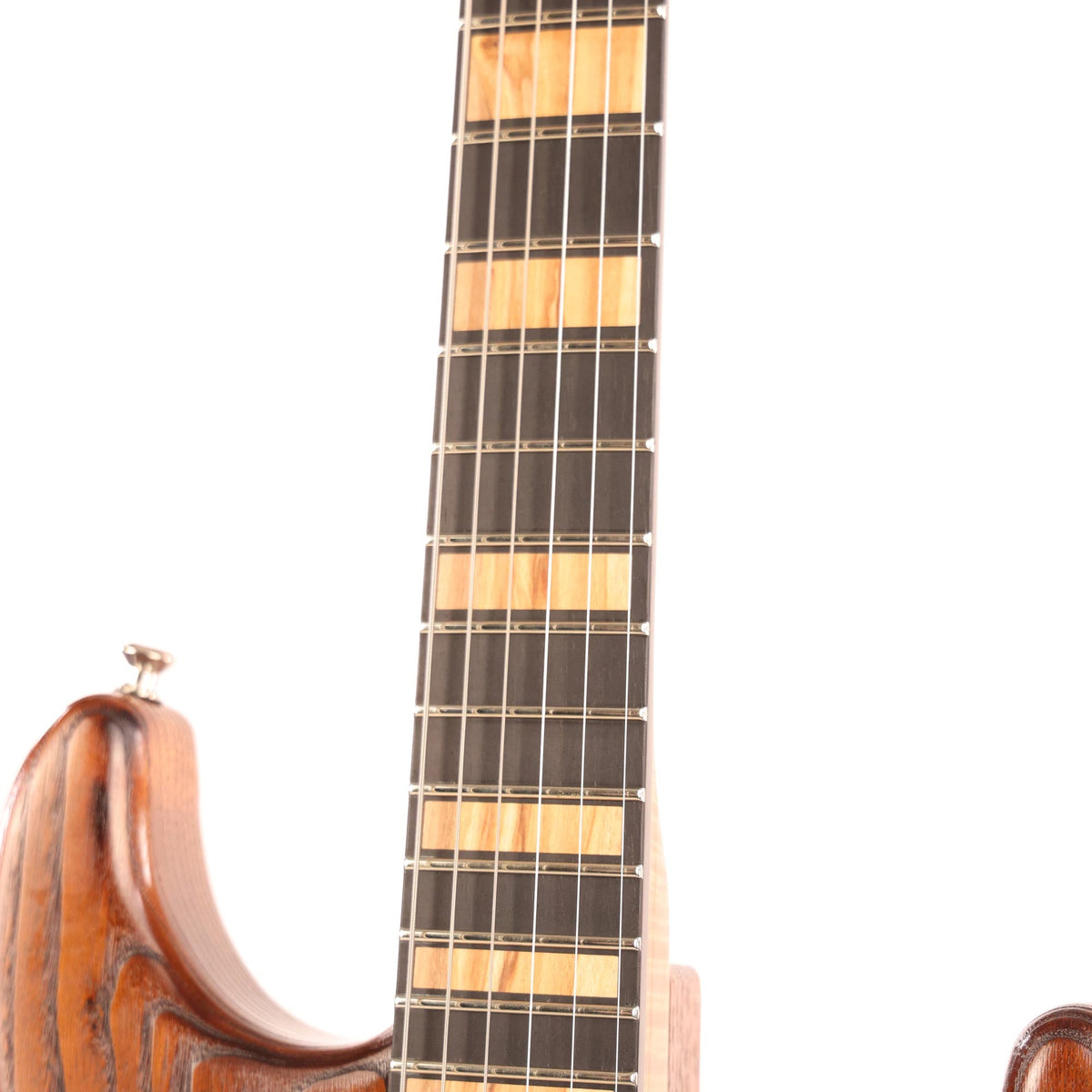 Paoletti Stratospheric Wine HS Olive Block Inlays Floyd Rose Music Zoo Exclusive — 8