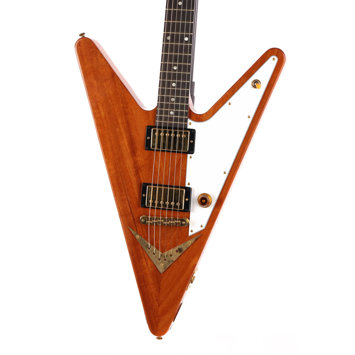 Gibson Reverse Flying V Guitar Natural 2007 — 7