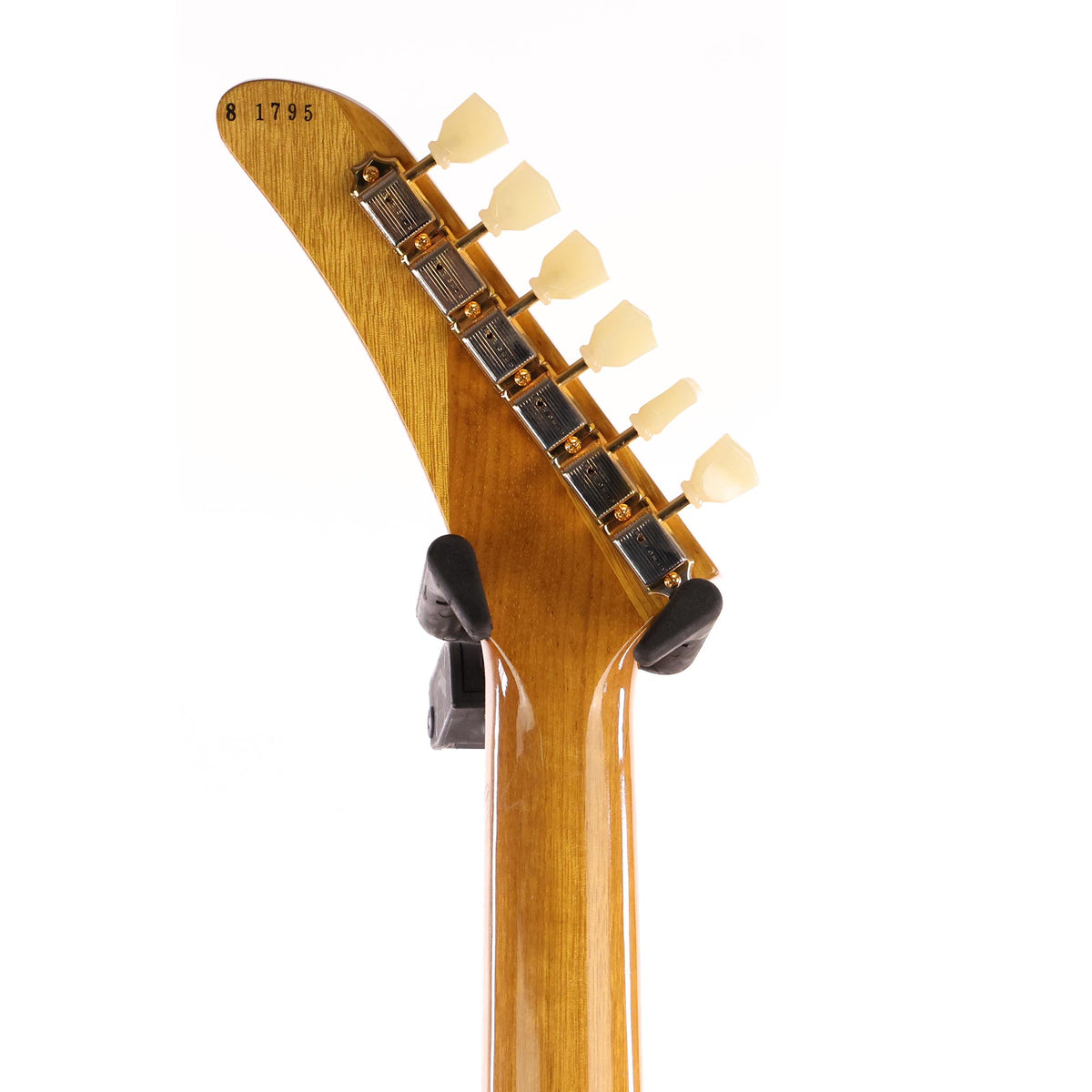 Gibson Custom Shop 1958 Korina Explorer White Pickguard Natural — 5