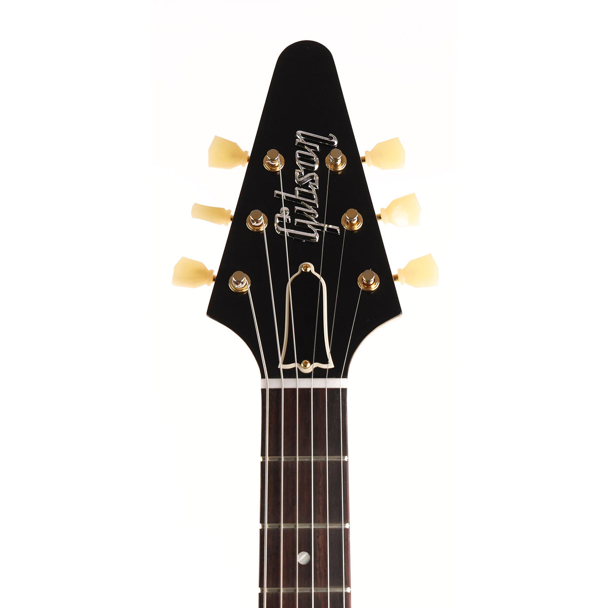Gibson Custom Shop 1958 Korina Flying V Reissue White Pickguard Natural — 4