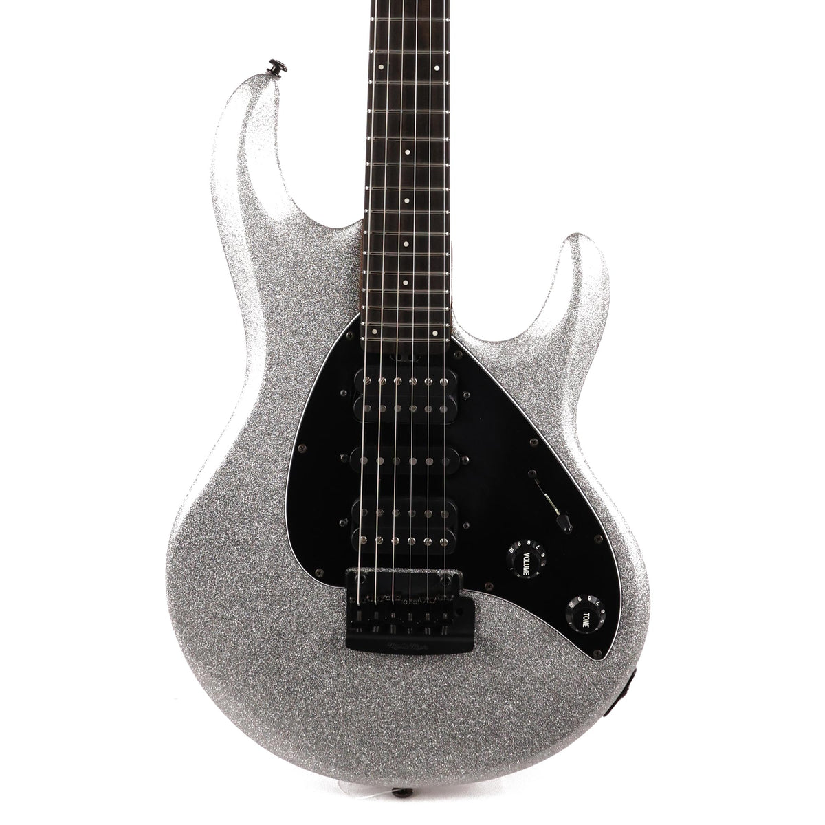 2019 Ernie Ball Music Man Silhouette HSH Music Zoo 25th Anniversary Silver Sparkle — 1