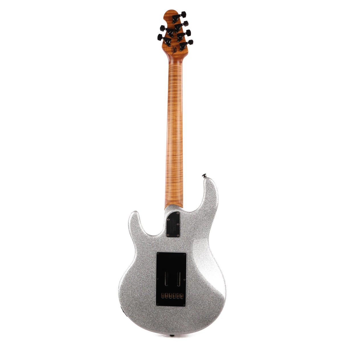 2019 Ernie Ball Music Man Silhouette HSH Music Zoo 25th Anniversary Silver Sparkle — 3