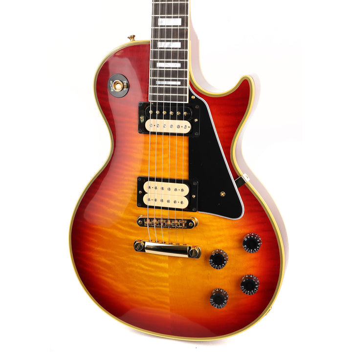 Gibson Custom Shop Les Paul Custom Made 2 Measure Figured Top Cherry Sunburst