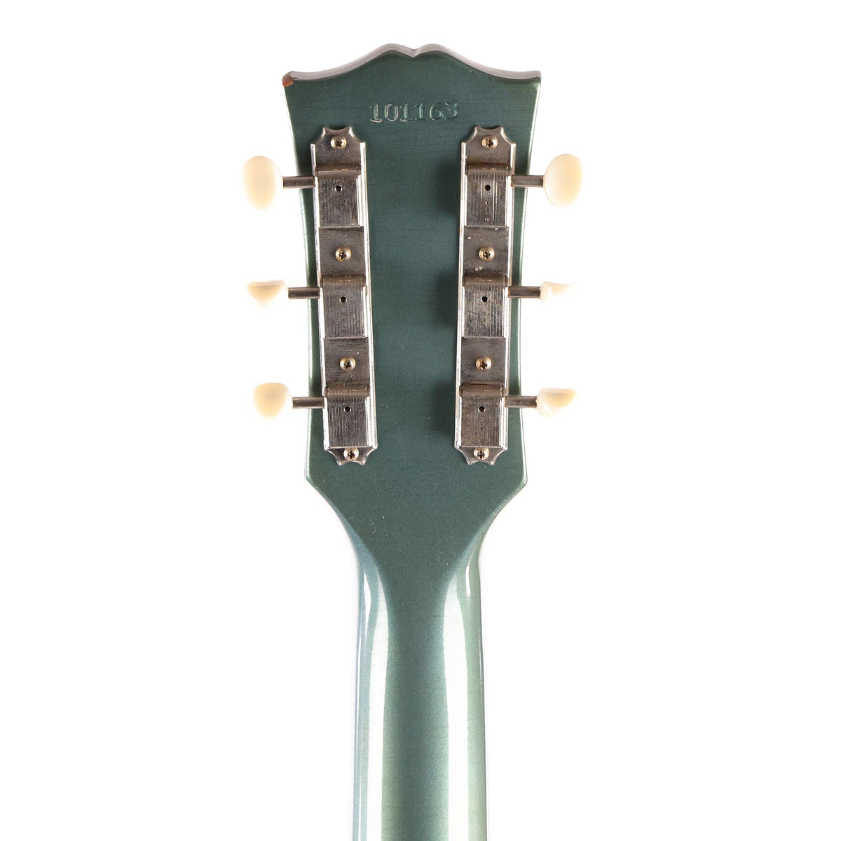 Gibson Custom Shop 1963 SG Junior Antique Pelham Blue Aged Made 2 Measure — 5