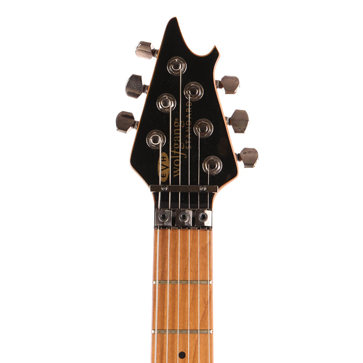 EVH Wolfgang Standard QM Baked Maple Fingerboard Transparent Green Used