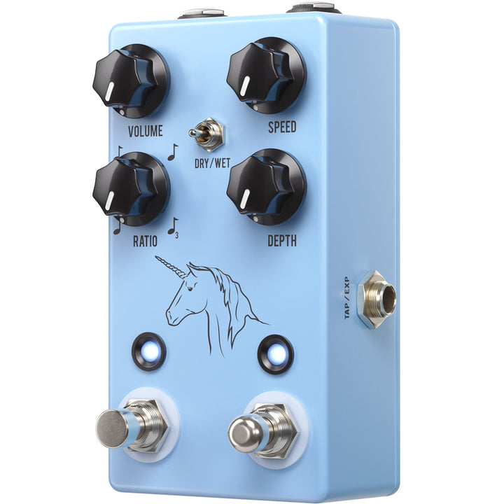 JHS Unicorn V2 Univibe Effect Pedal with Tap Tempo