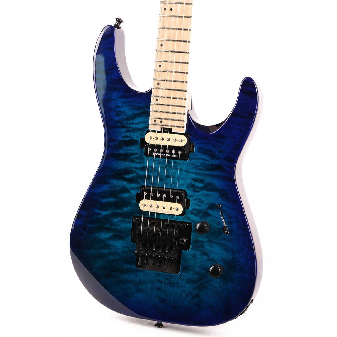 Jackson Pro Series Dinky DK2QM Chlorine Burst 2018 | The Music Zoo