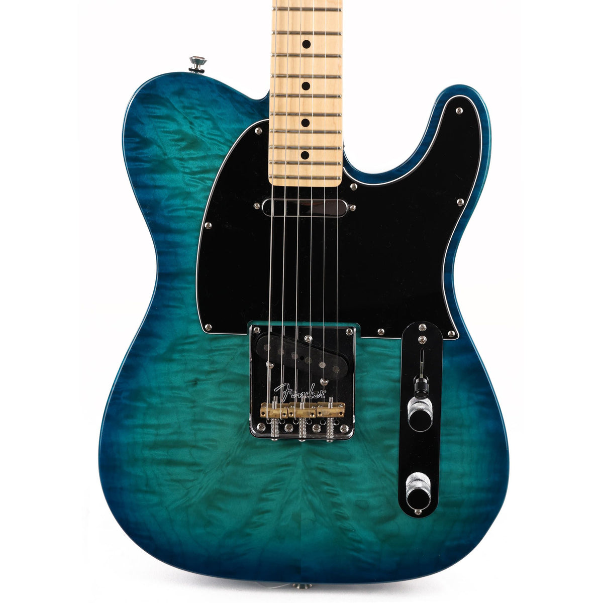 Fender American Showcase QMT Telecaster Aqua Marine Metallic 2020 — 1