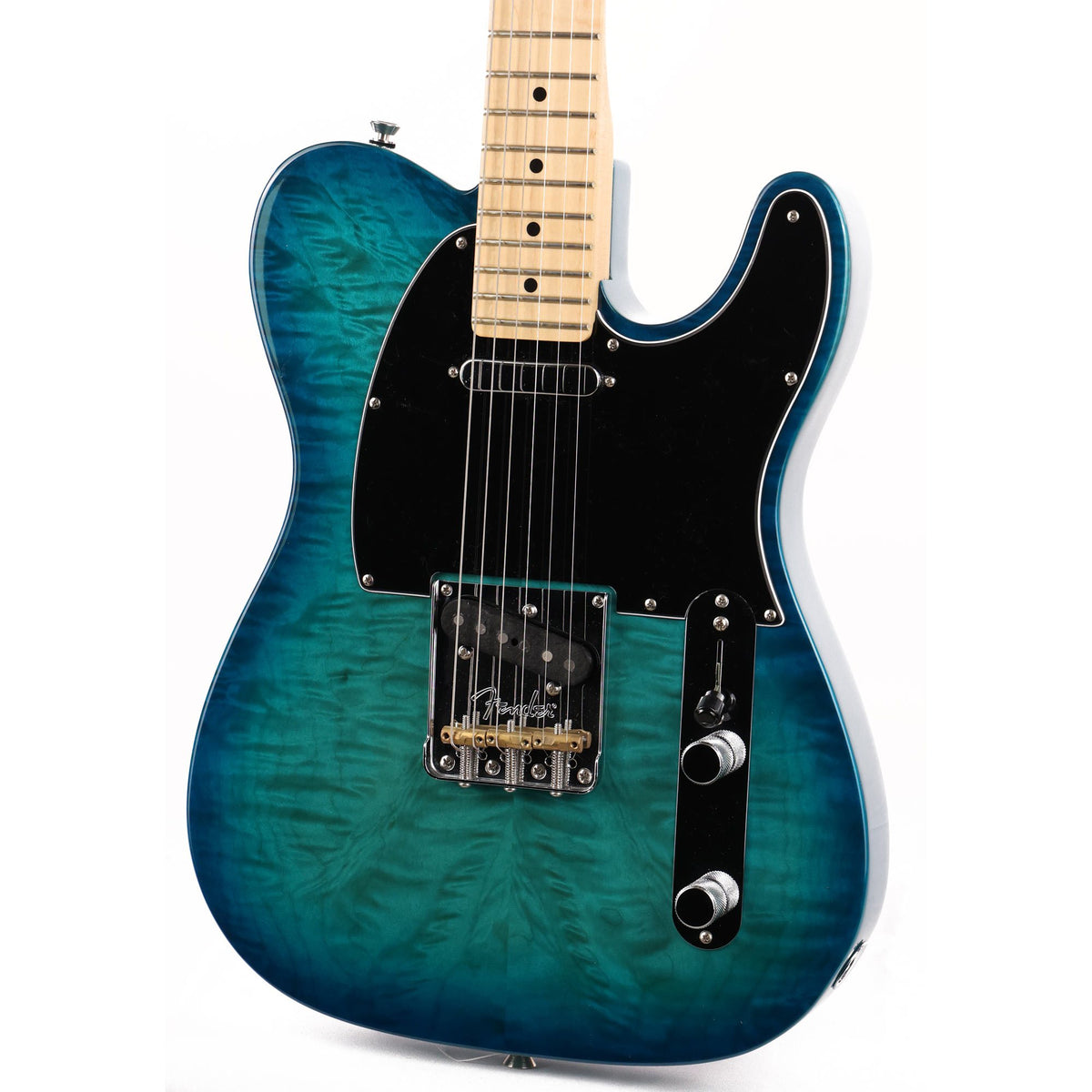 Fender American Showcase QMT Telecaster Aqua Marine Metallic 2020 — 7