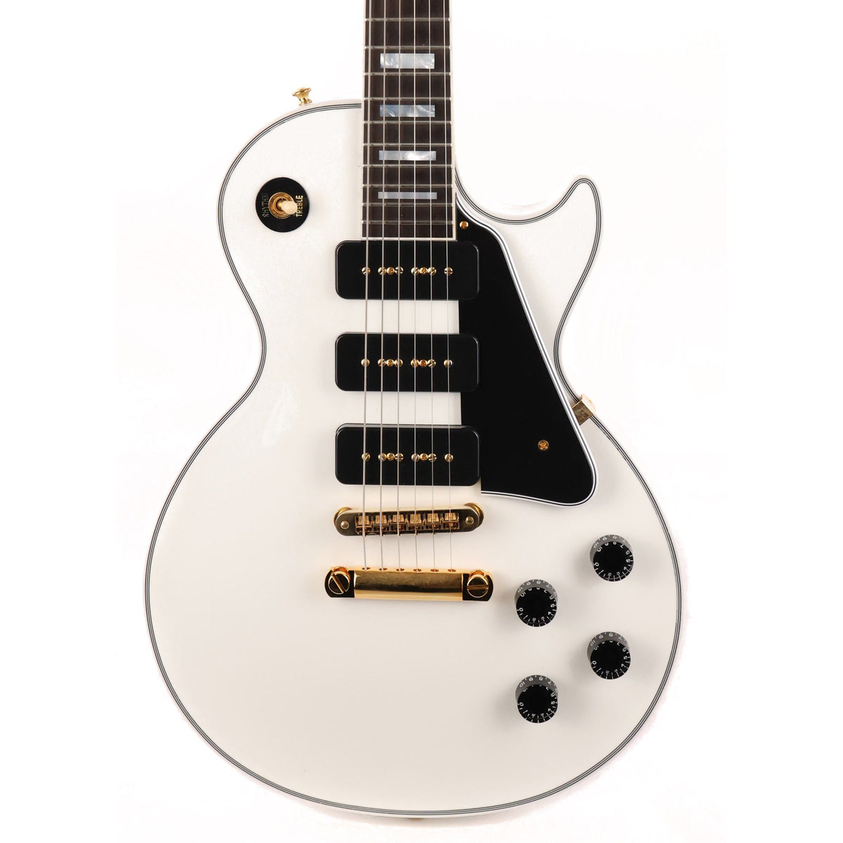 Gibson Custom Shop Les Paul Custom Gloss Alpine White Made 2 Measure 2020 — 1