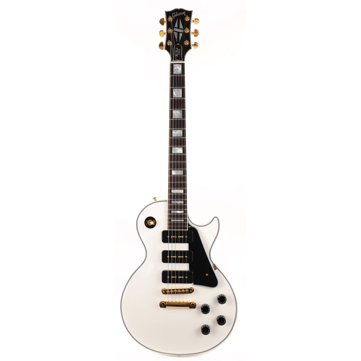 Gibson Custom Shop Les Paul Custom Gloss Alpine White Made 2 Measure 2020 — 2