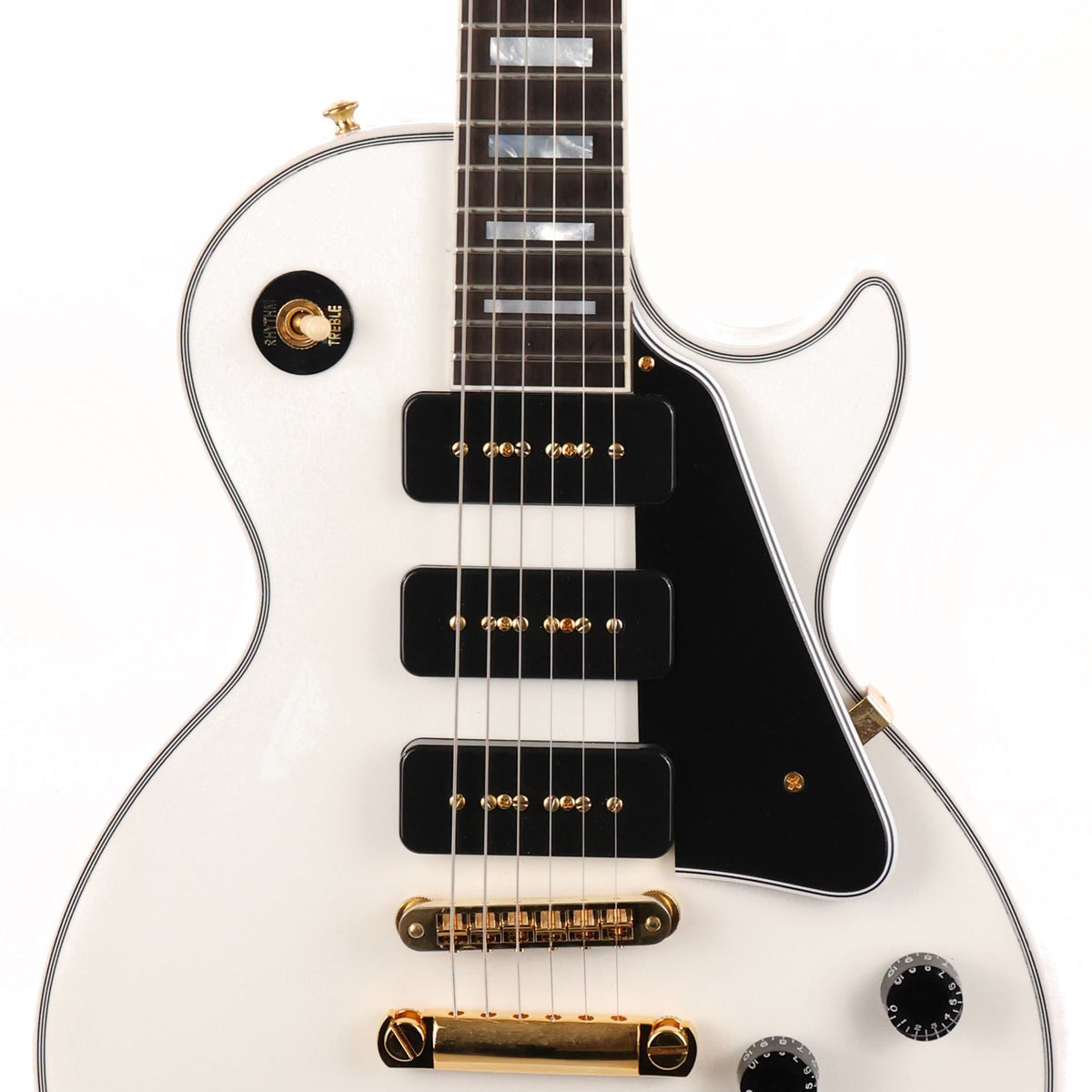 Gibson Custom Shop Les Paul Custom Gloss Alpine White Made 2 Measure 2020 — 6