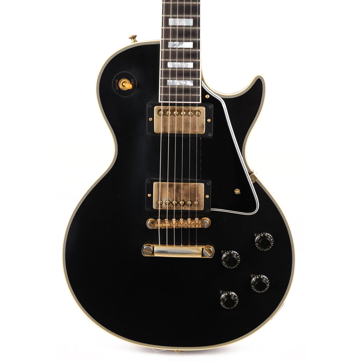 Gibson Custom Shop 1957 Les Paul Custom Reissue 2-Pickup Ebony VOS 2020 — 1