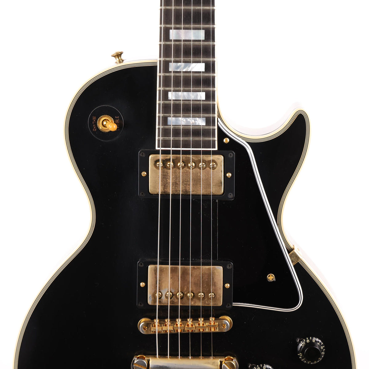 Gibson Custom Shop 1957 Les Paul Custom Reissue 2-Pickup Ebony VOS 2020 — 6
