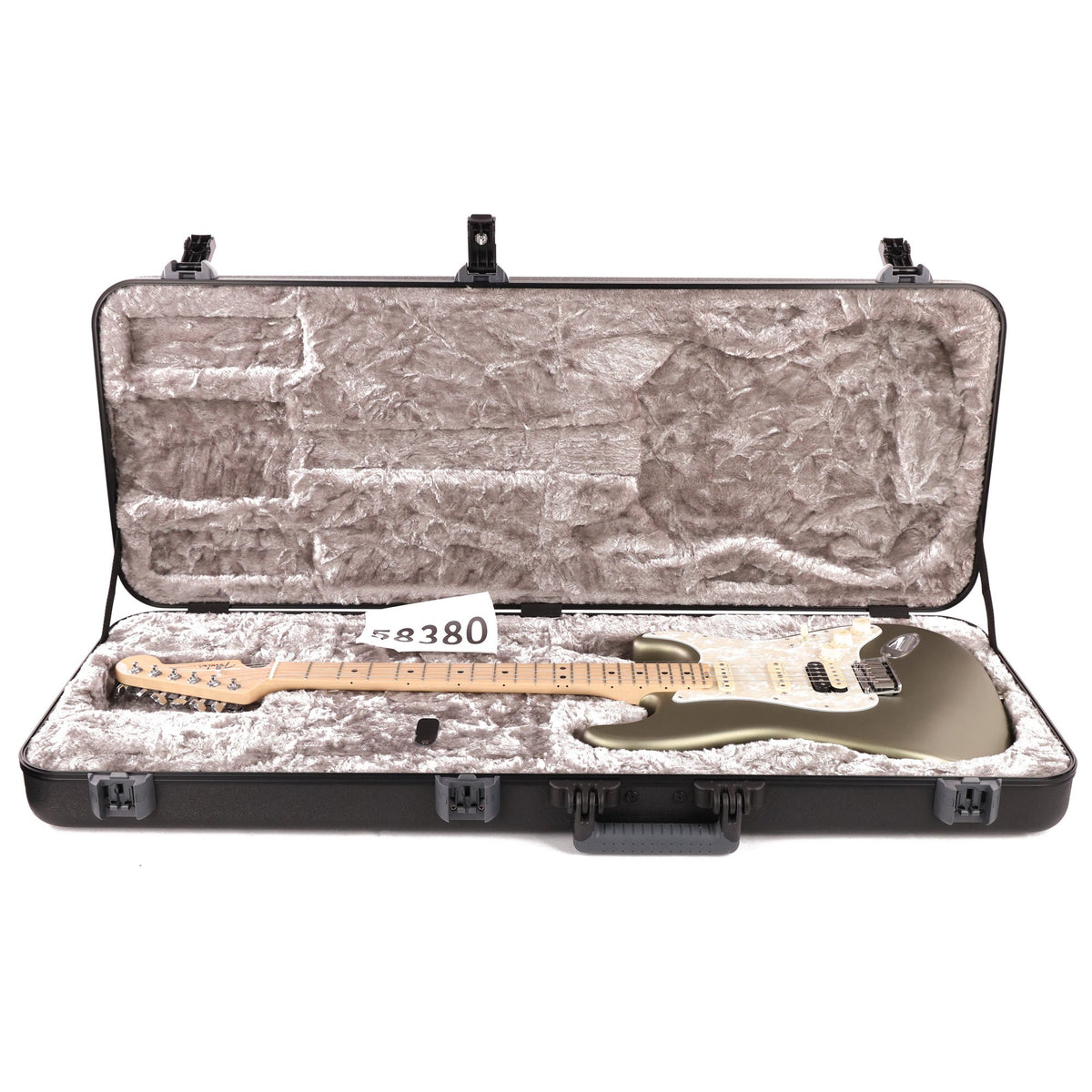 Fender American Elite Stratocaster HSS Shawbucker Satin Jade Pearl Metallic 2019 — 8
