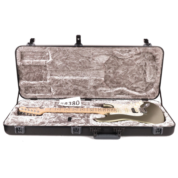 Fender American Elite Stratocaster HSS Shawbucker Satin Jade Pearl Metallic 2019