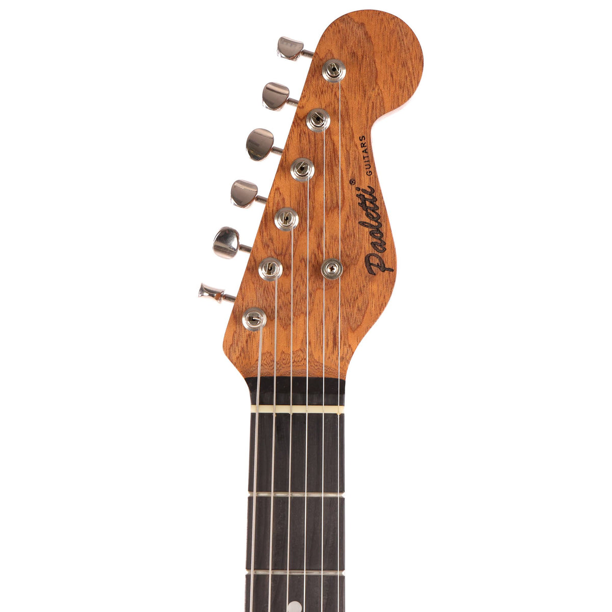 Paoletti Nancy Tele Black Leather 2 P-90 Used — 4