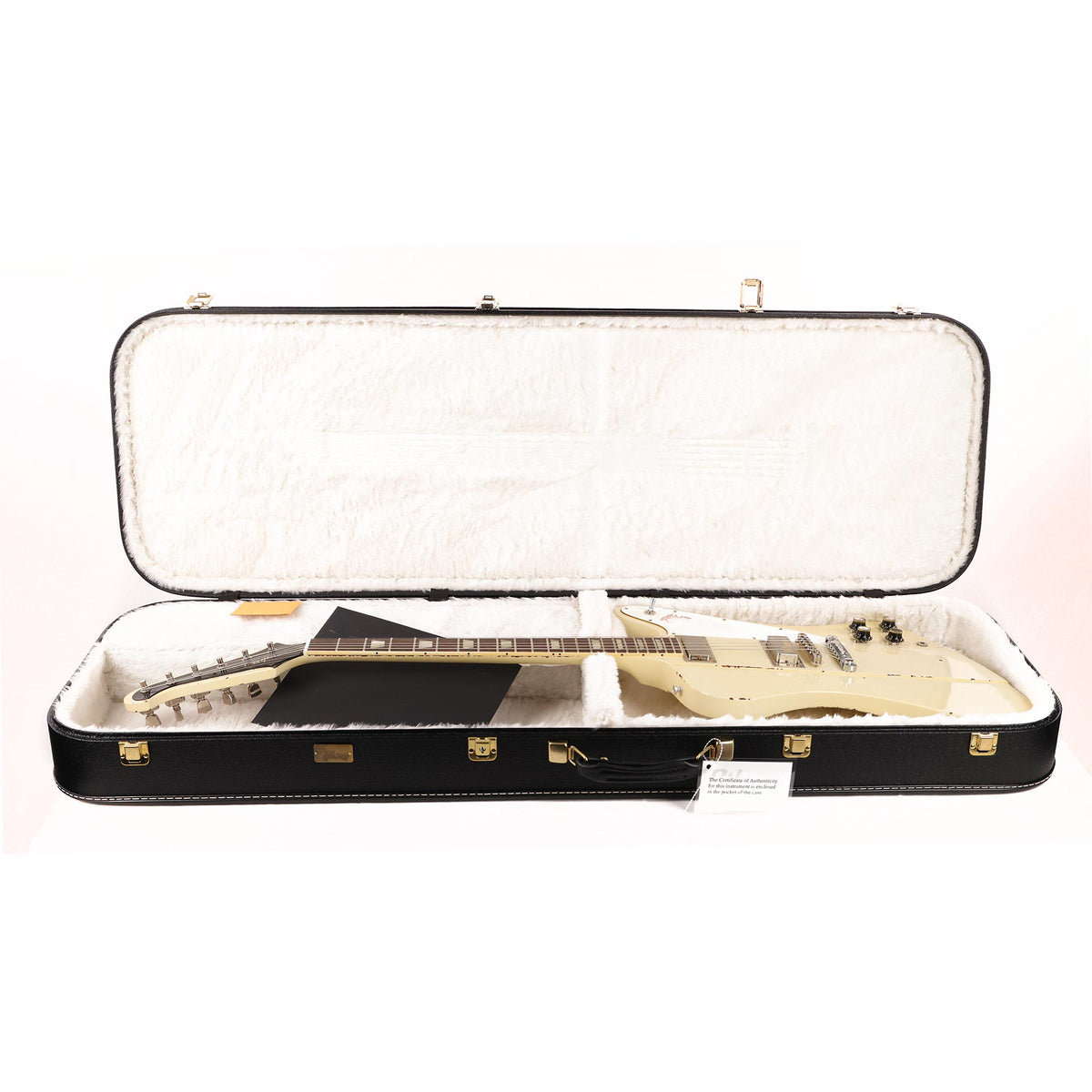 Gibson Custom Shop Johnny Winter 1964 Firebird V Murphy Lab Aged Polaris White — 12