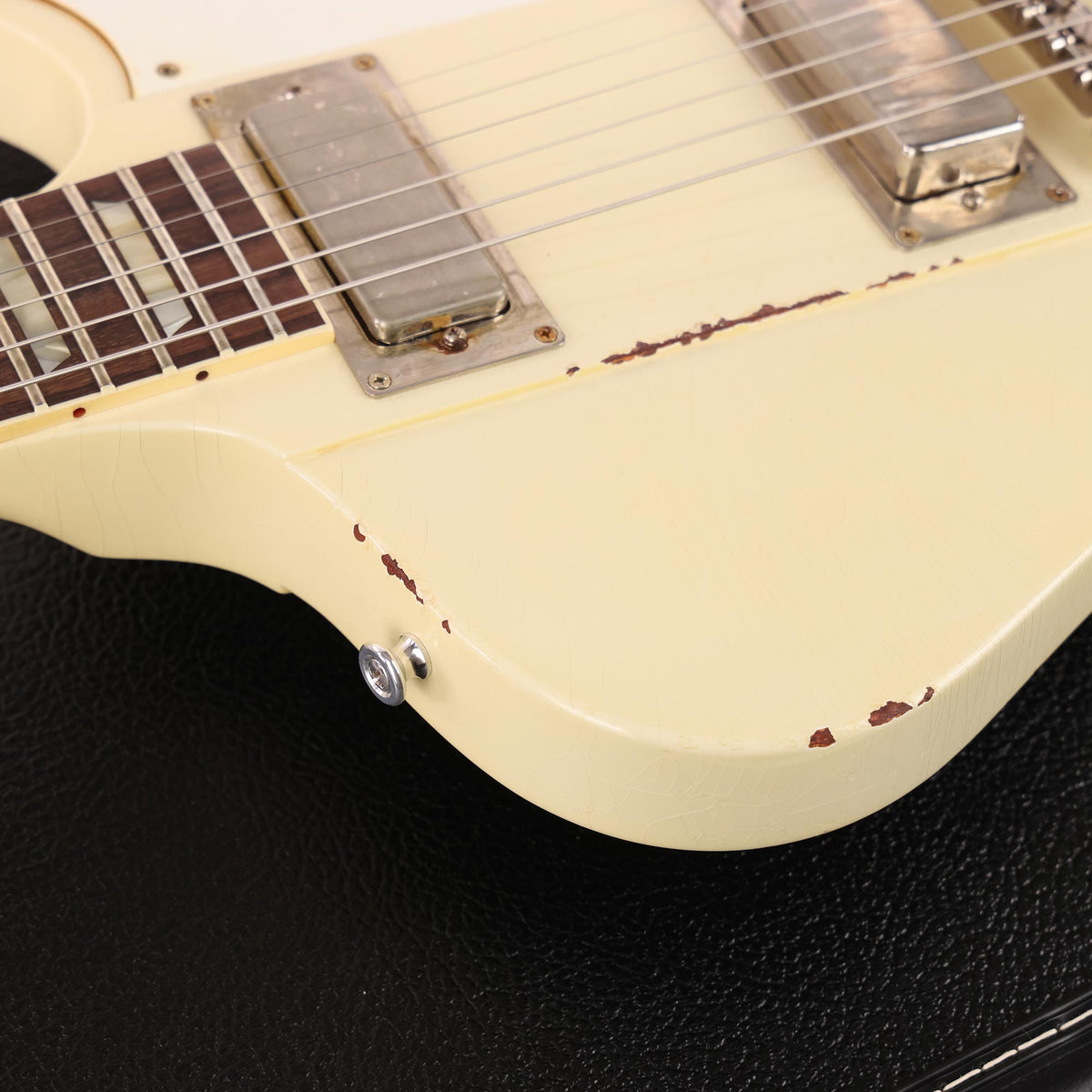 Gibson Custom Shop Johnny Winter 1964 Firebird V Murphy Lab Aged Polaris White — 8