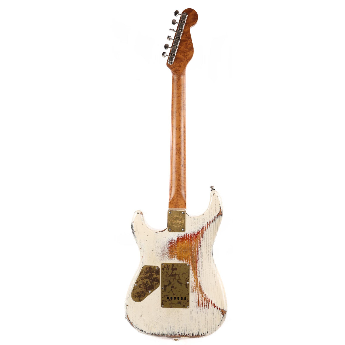 Paoletti Stratospheric Loft Series HS Music Zoo Exclusive Aged White over Sunburst Used — 3