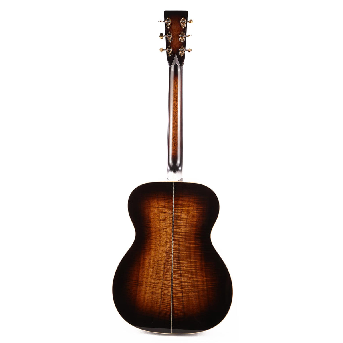 Martin Custom Shop OM Highly Flamed Koa 1935 Sunburst — 3