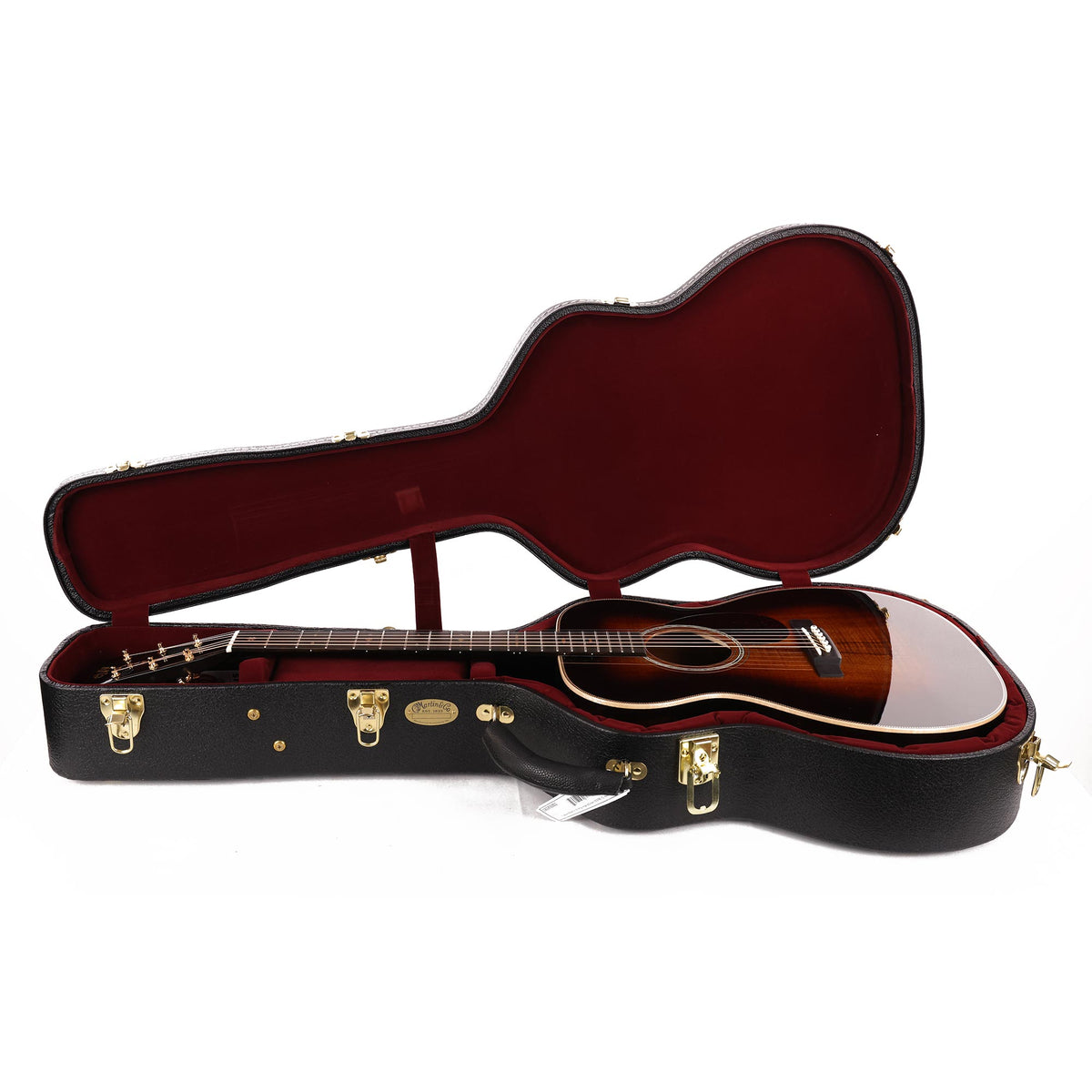 Martin Custom Shop OM Highly Flamed Koa 1935 Sunburst — 9