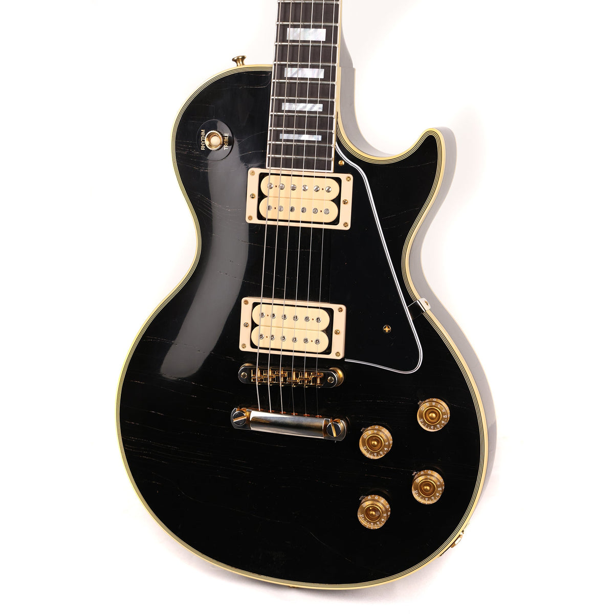 Gibson Custom Shop Les Paul Custom Made 2 Measure Ultra Light Aged DiMarzio Pickups — 7