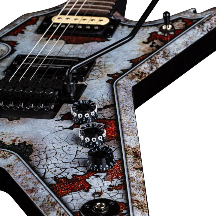 Dean Dime Razorback Rust Signature Guitar