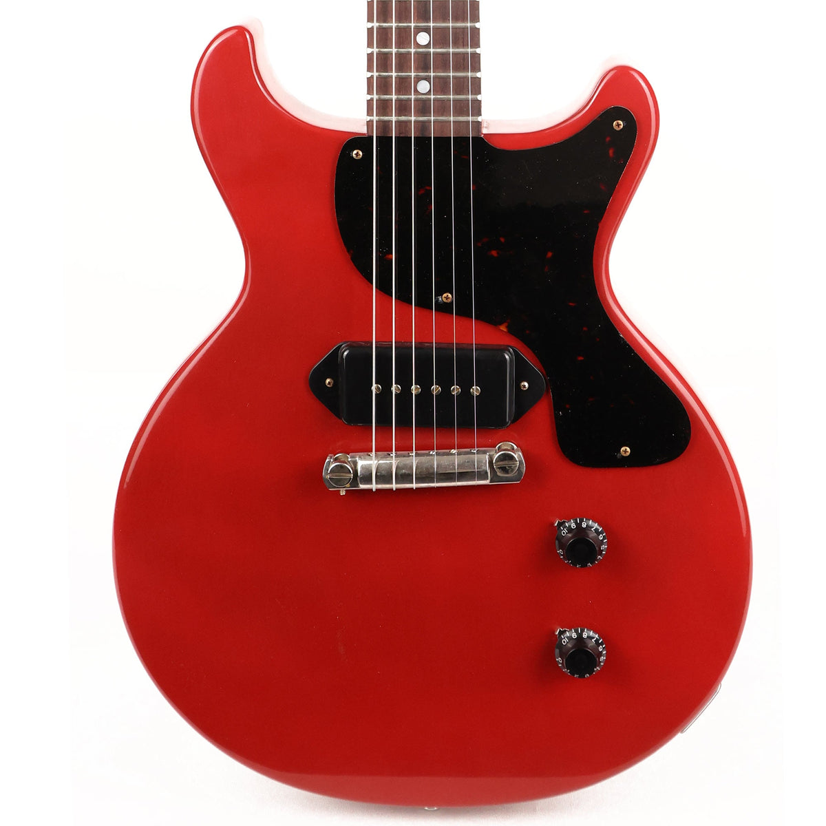 Gibson Custom Shop 1958 Les Paul Junior Double Cut Made 2 Measure Cardinal Red VOS — 1
