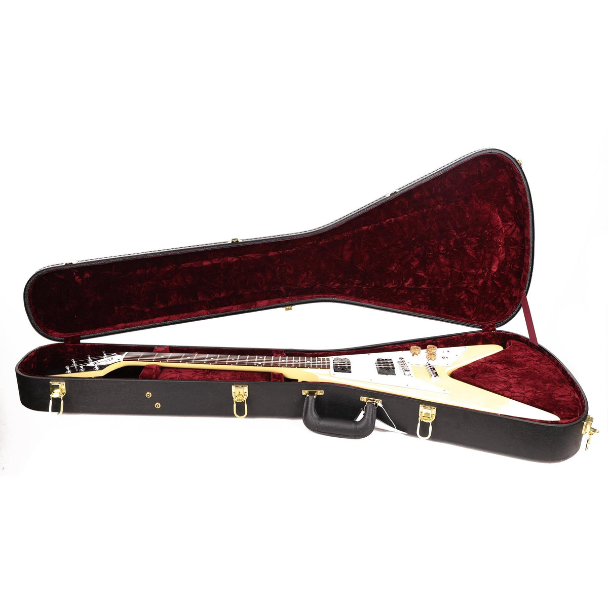Gibson Custom Shop 1967 Flying V Reissue Made 2 Measure Ultra Light Aged Classic White — 10