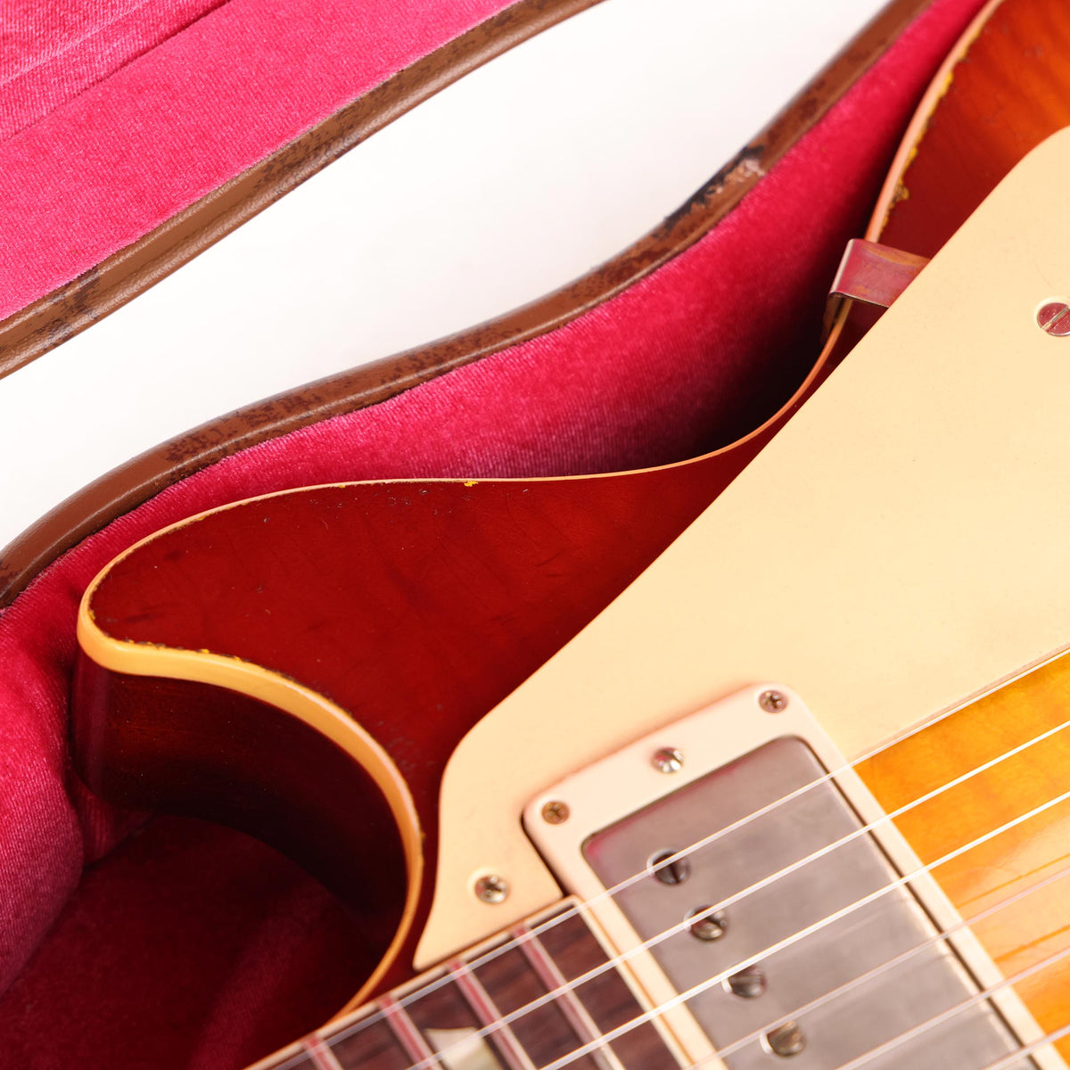 Gibson Custom Shop 1959 Les Paul Reissue Aged Orange Sunset Fade Murphy Lab Heavy Aged Made 2 Measure — 8