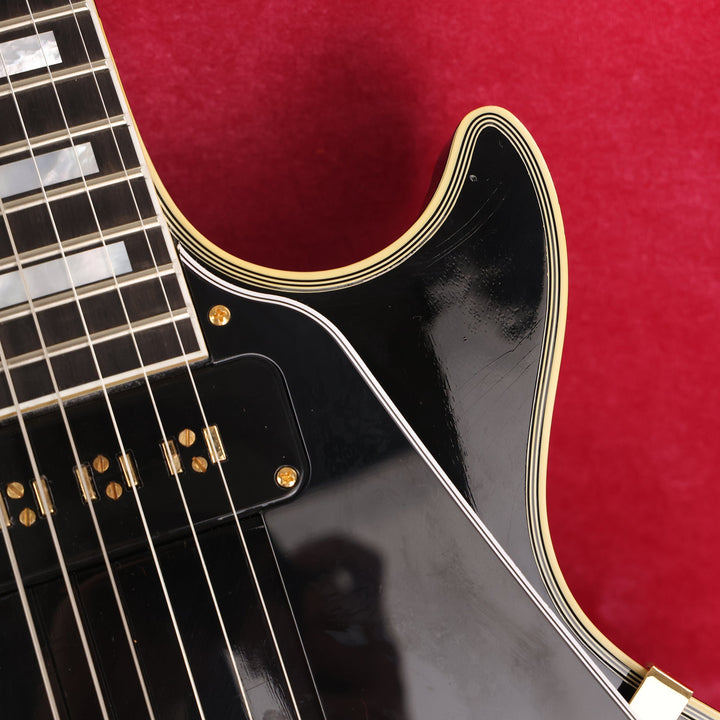 Gibson Custom Shop 1954 Les Paul Custom Ebony Ultra Light Aged