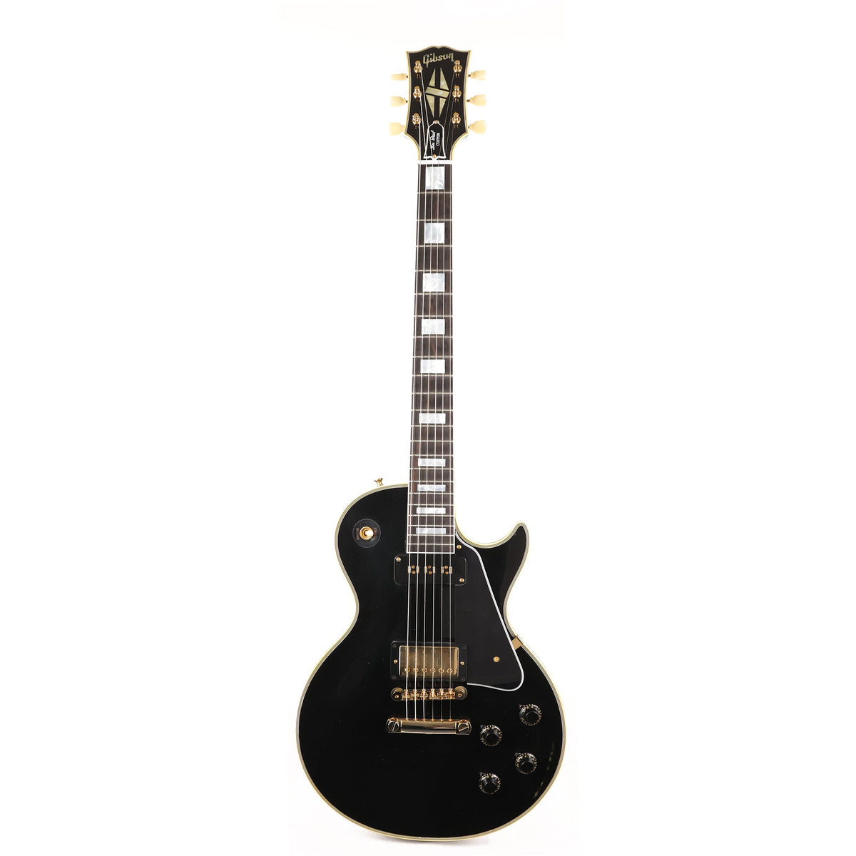 Gibson Custom Shop 1954 Les Paul Custom Ebony Ultra Light Aged — 2