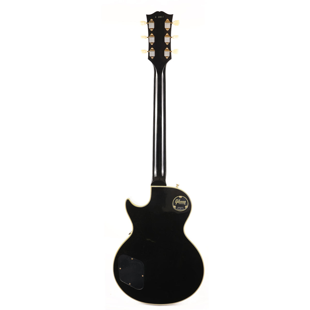 Gibson Custom Shop 1954 Les Paul Custom Ebony Ultra Light Aged — 3