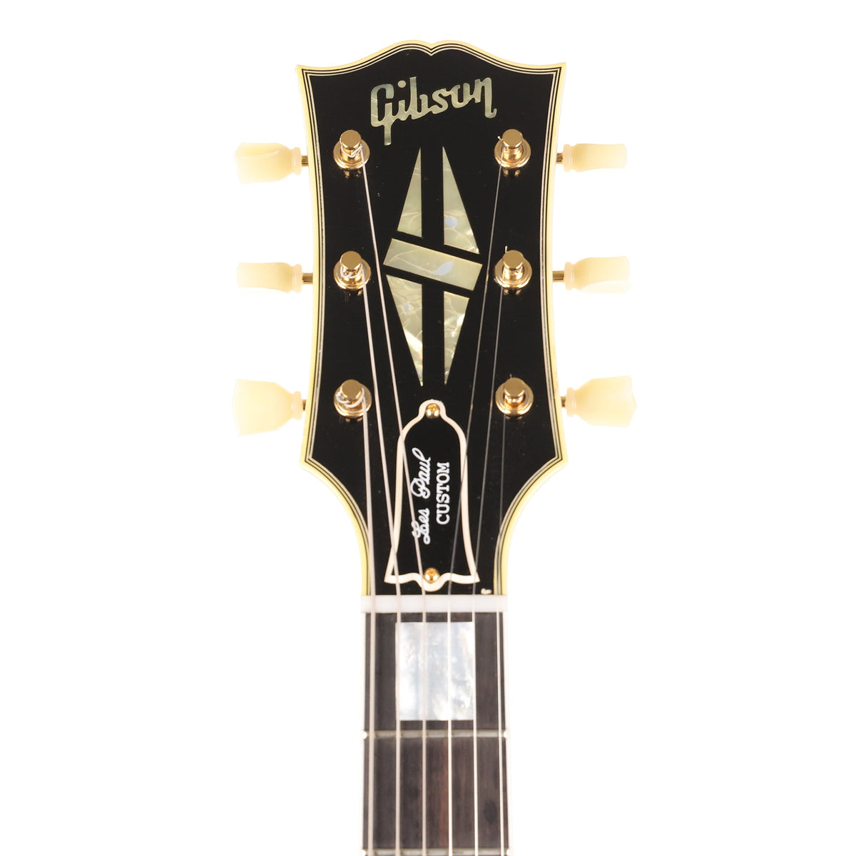 Gibson Custom Shop 1954 Les Paul Custom Ebony Ultra Light Aged — 4