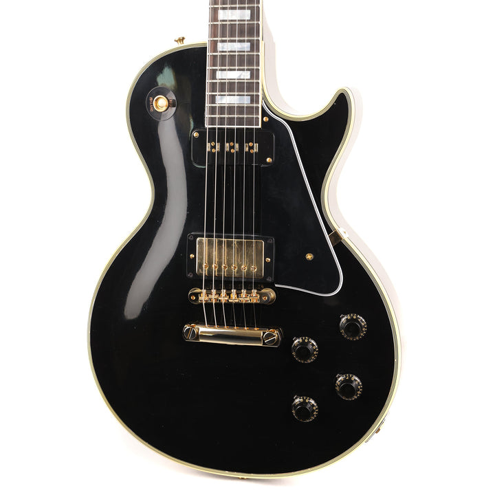 Gibson Custom Shop 1954 Les Paul Custom Ebony Ultra Light Aged