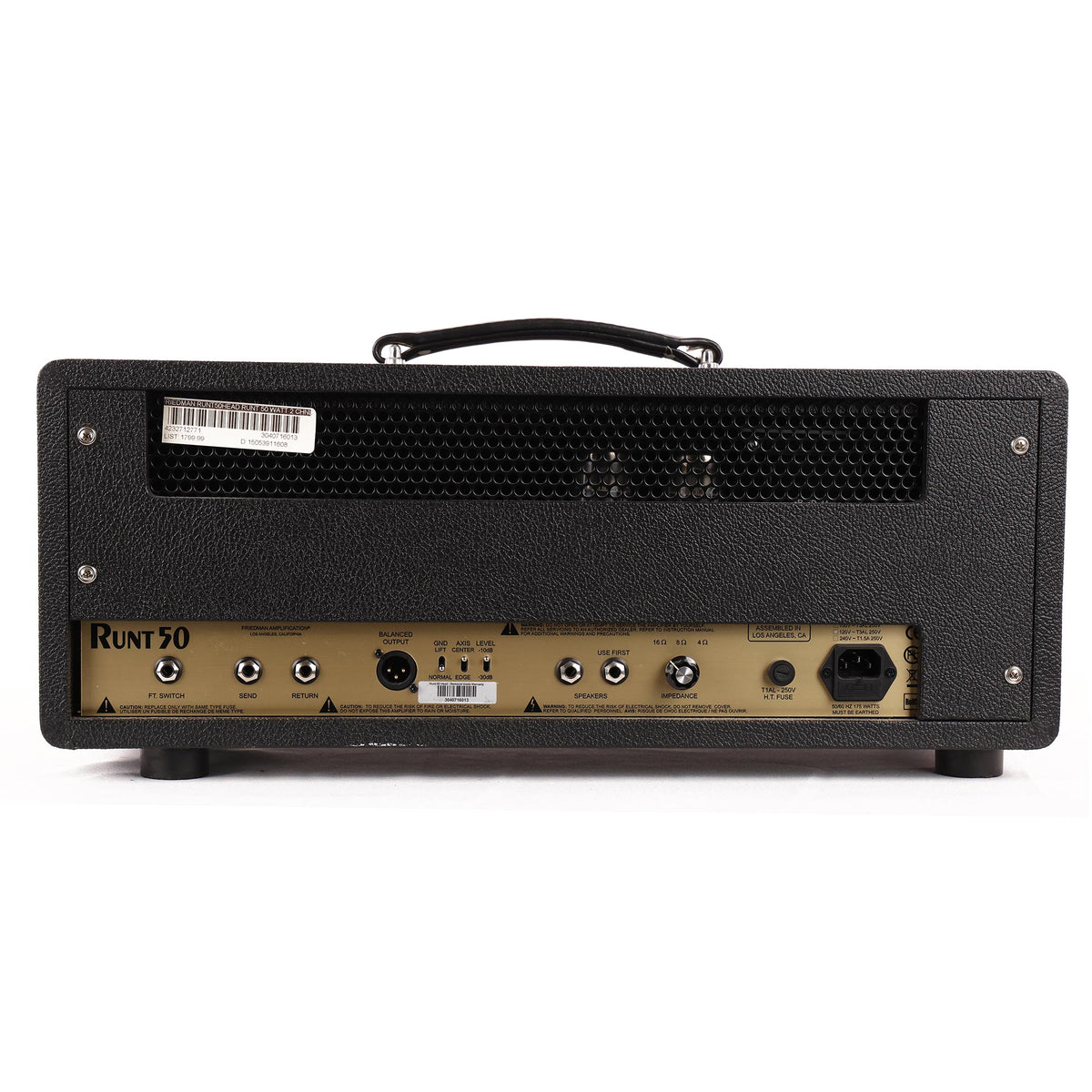 Friedman Amplification Runt 50 Guitar Amplifier Used — 3