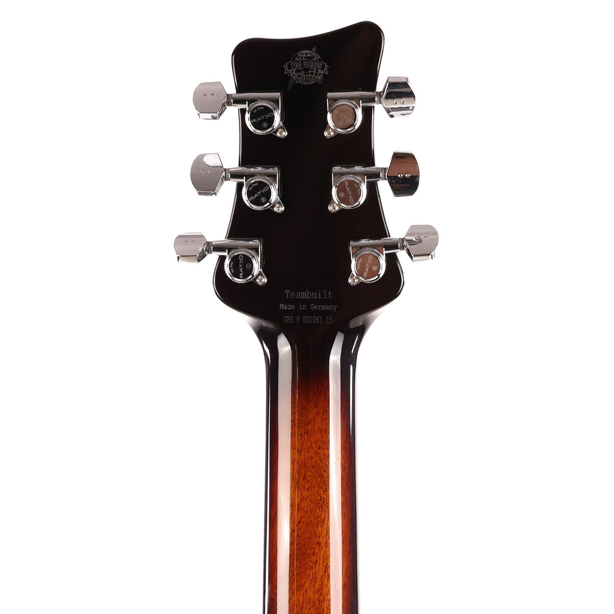 Framus Teambuilt XG Sunburst Guitar — 5
