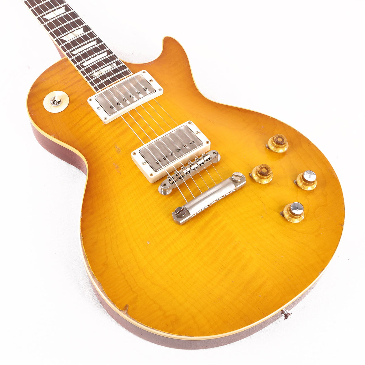 Gibson Custom Shop 1959 Les Paul Standard Murphy Lab Heavy Aged Dirty Lemon Fade Made 2 Measure — 10