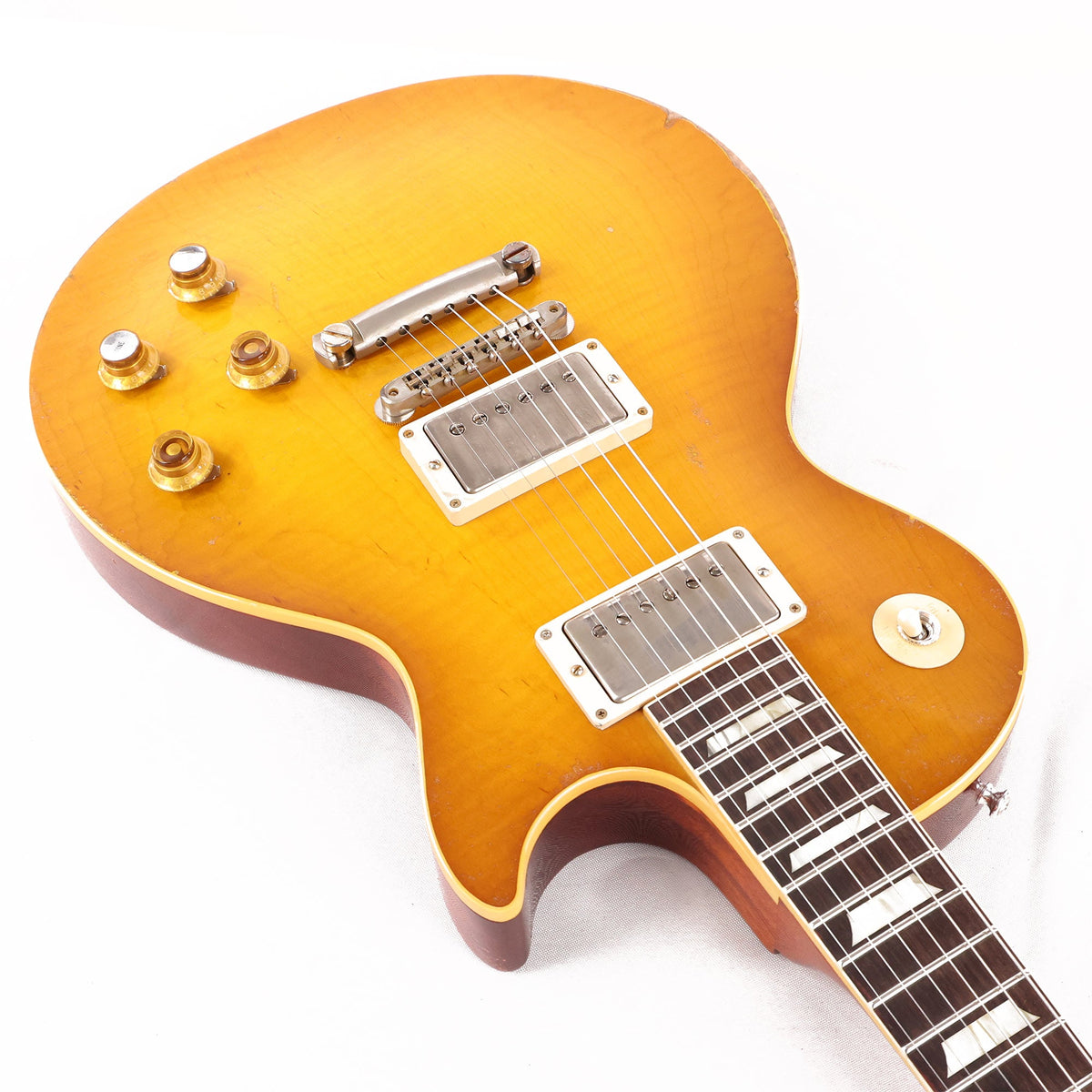 Gibson Custom Shop 1959 Les Paul Standard Murphy Lab Heavy Aged Dirty Lemon Fade Made 2 Measure — 11
