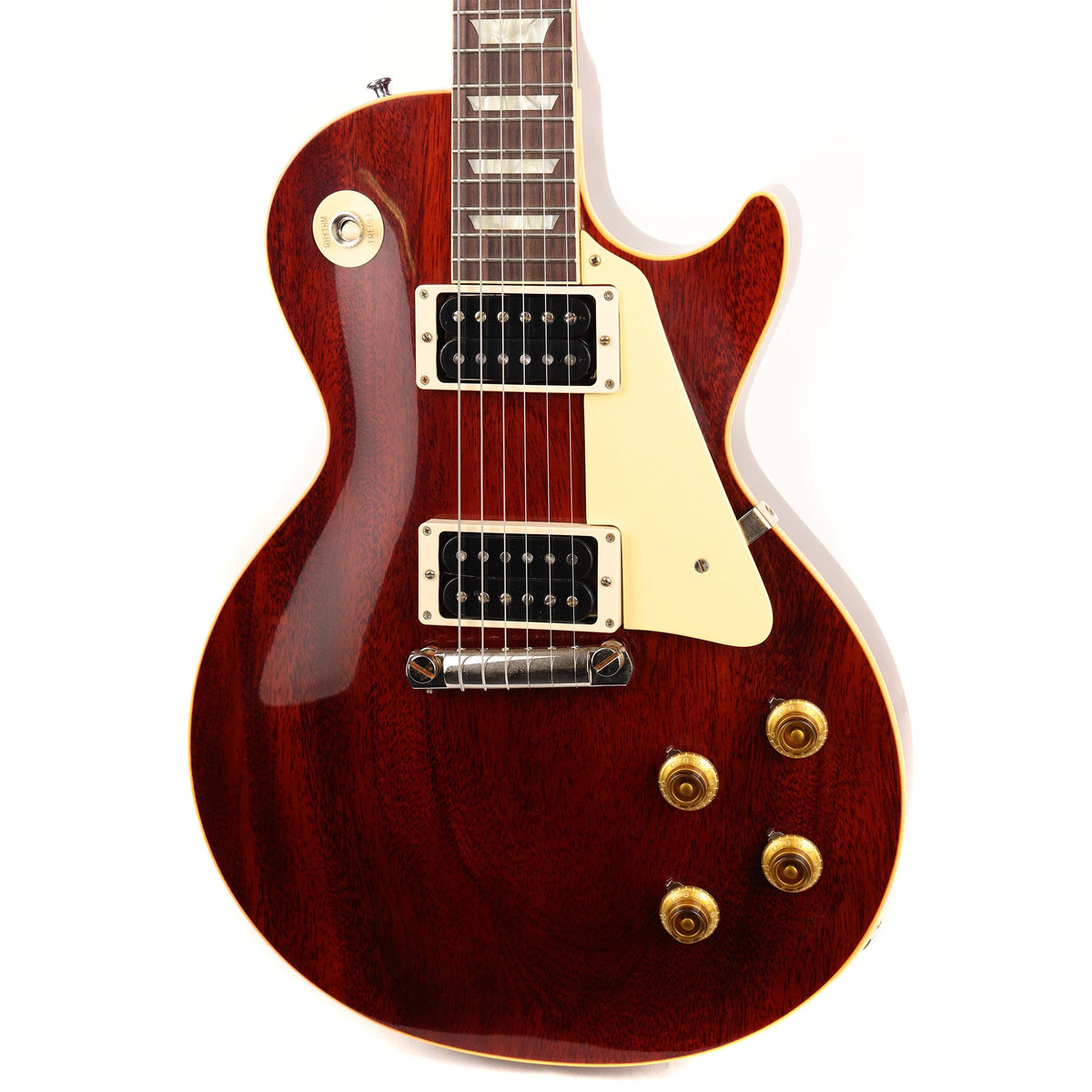 Gibson Custom Shop 1954 Les Paul Reissue Mahogany Top '59 Aniline Cherry Back Dye Finish — 7