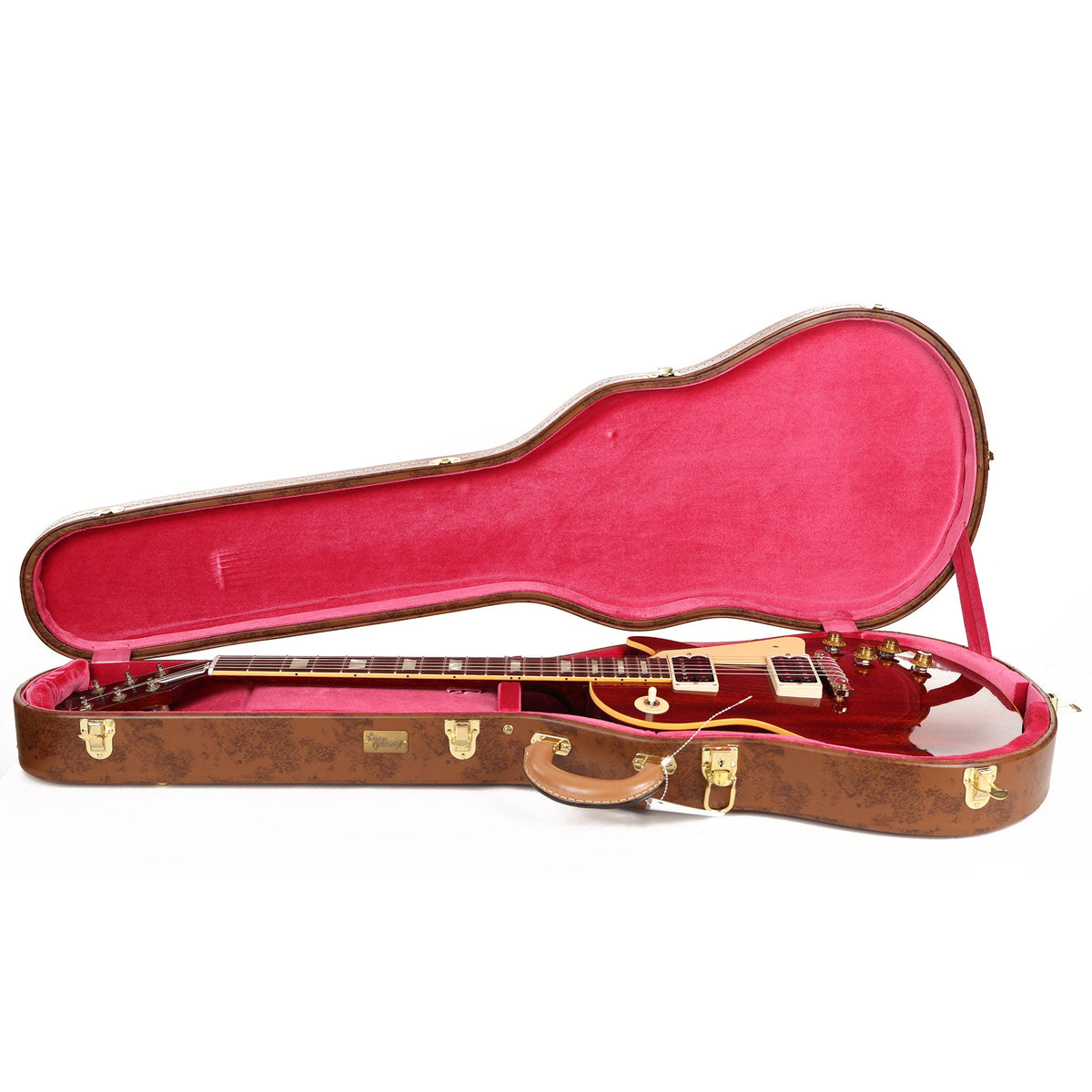 Gibson Custom Shop 1954 Les Paul Reissue Mahogany Top '59 Aniline Cherry Back Dye Finish — 8