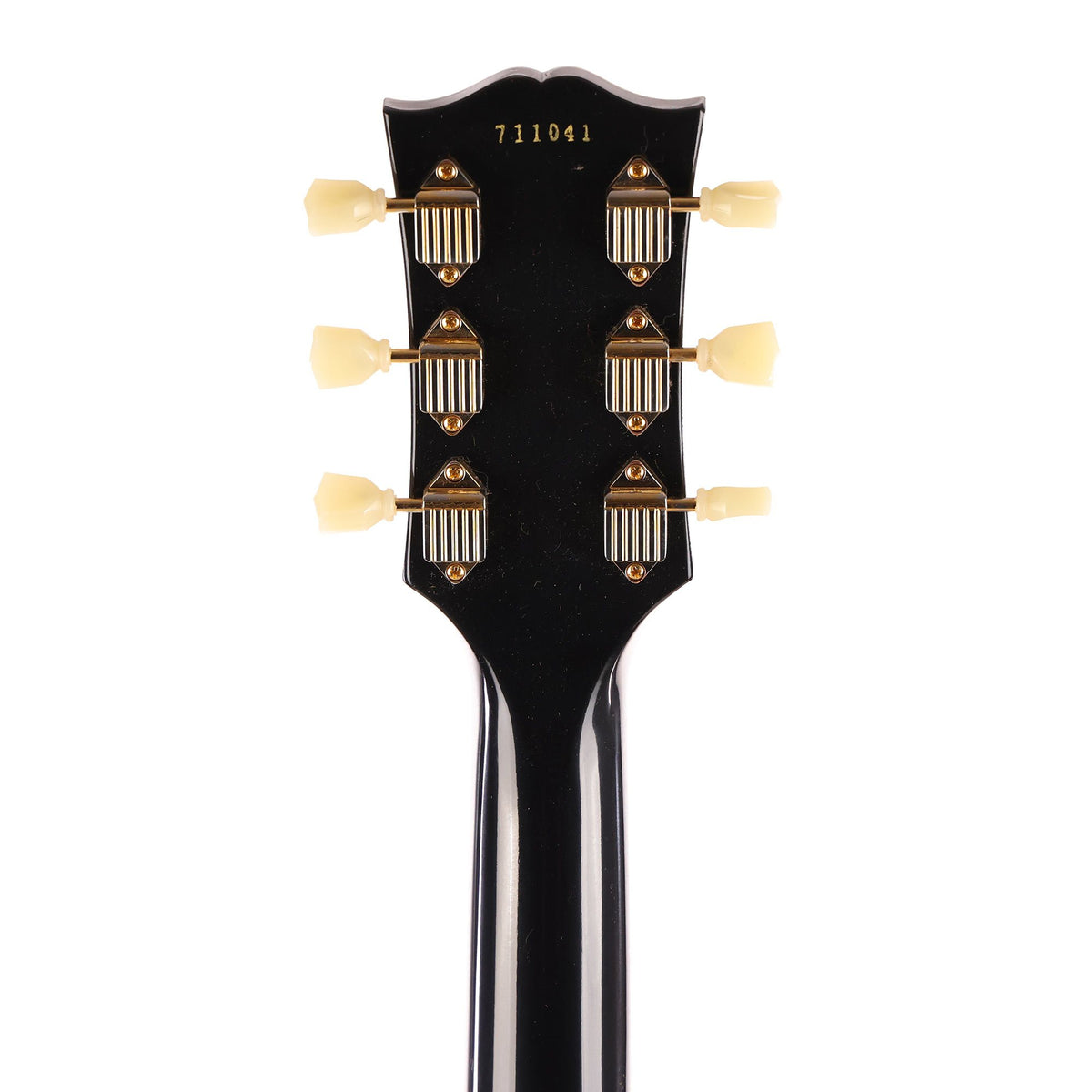 Gibson Custom Shop 1957 Les Paul Custom Reissue 3-Pickup with Bigsby Ebony VOS — 5