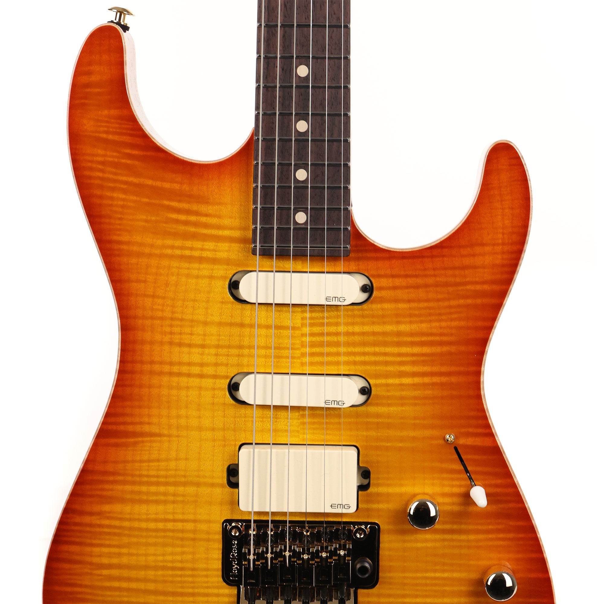 Suhr Standard Curly Maple Top Suhr Burst | The Music Zoo