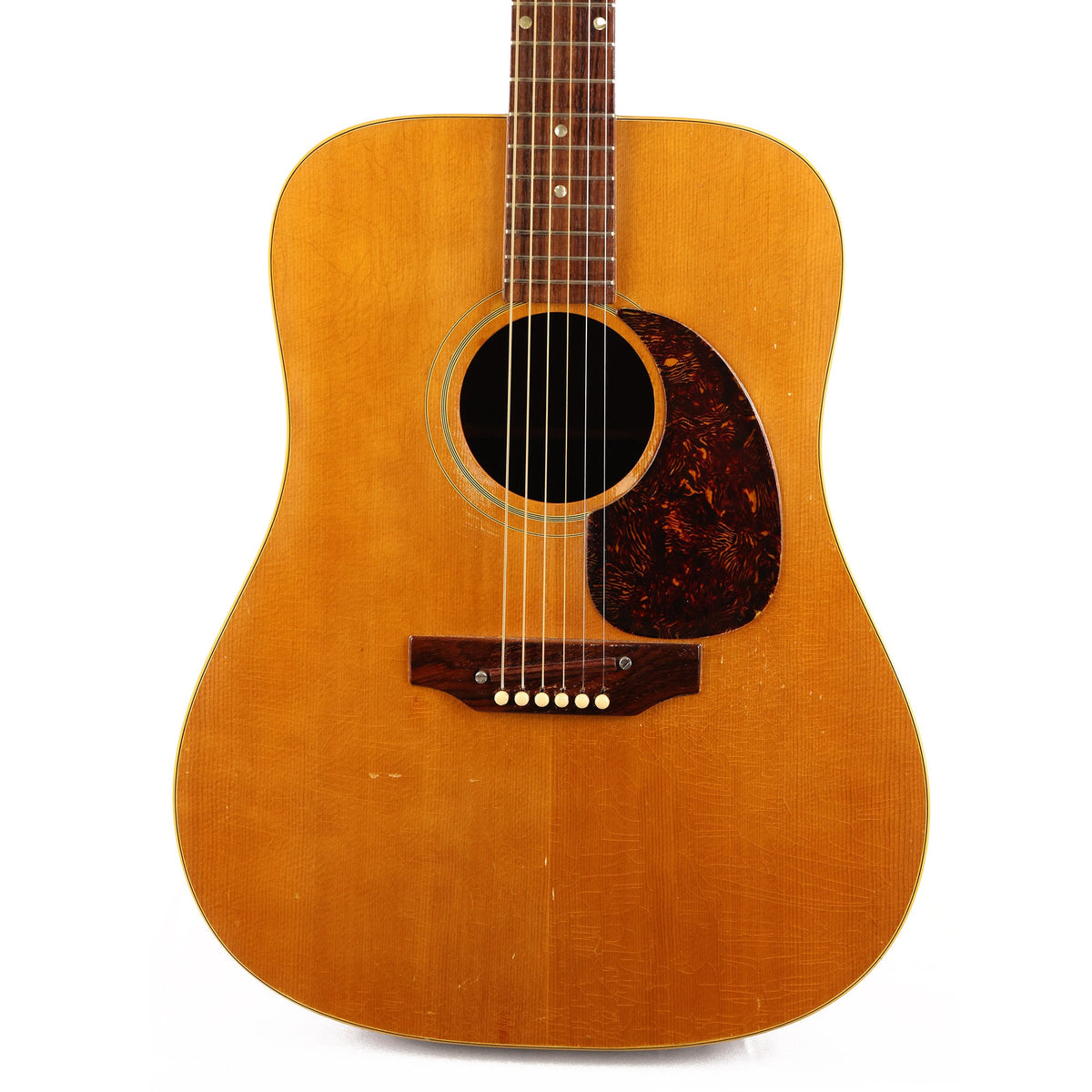 1970 Gibson J-50 Acoustic Guitar Natural — 1