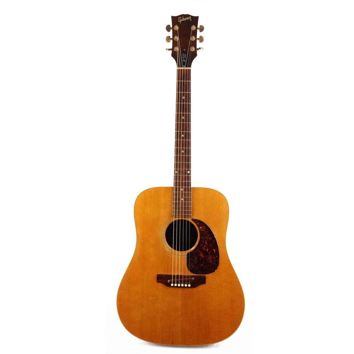 1970 Gibson J-50 Acoustic Guitar Natural — 2